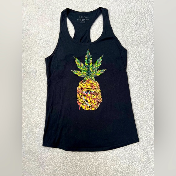 DIME BAGS / ELLIE PAISLEY trippy EYEnapple tank top, insider merch! Never worn! - Picture 1 of 5